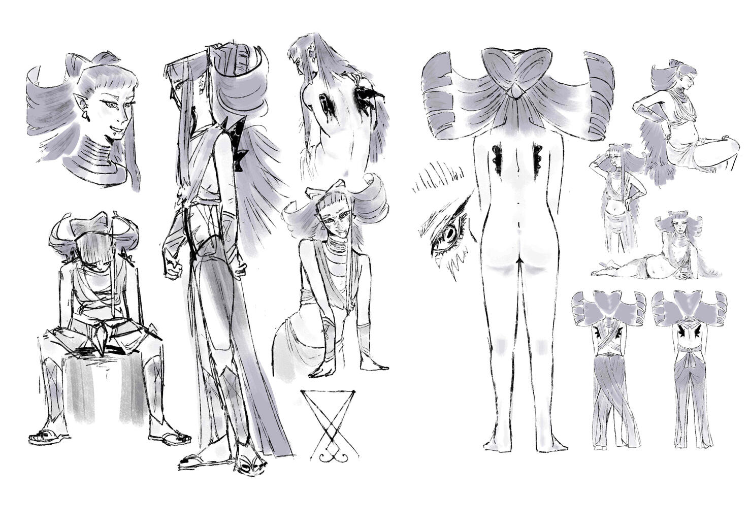 The character is arrogant. Based of the Idea of Lucifer.