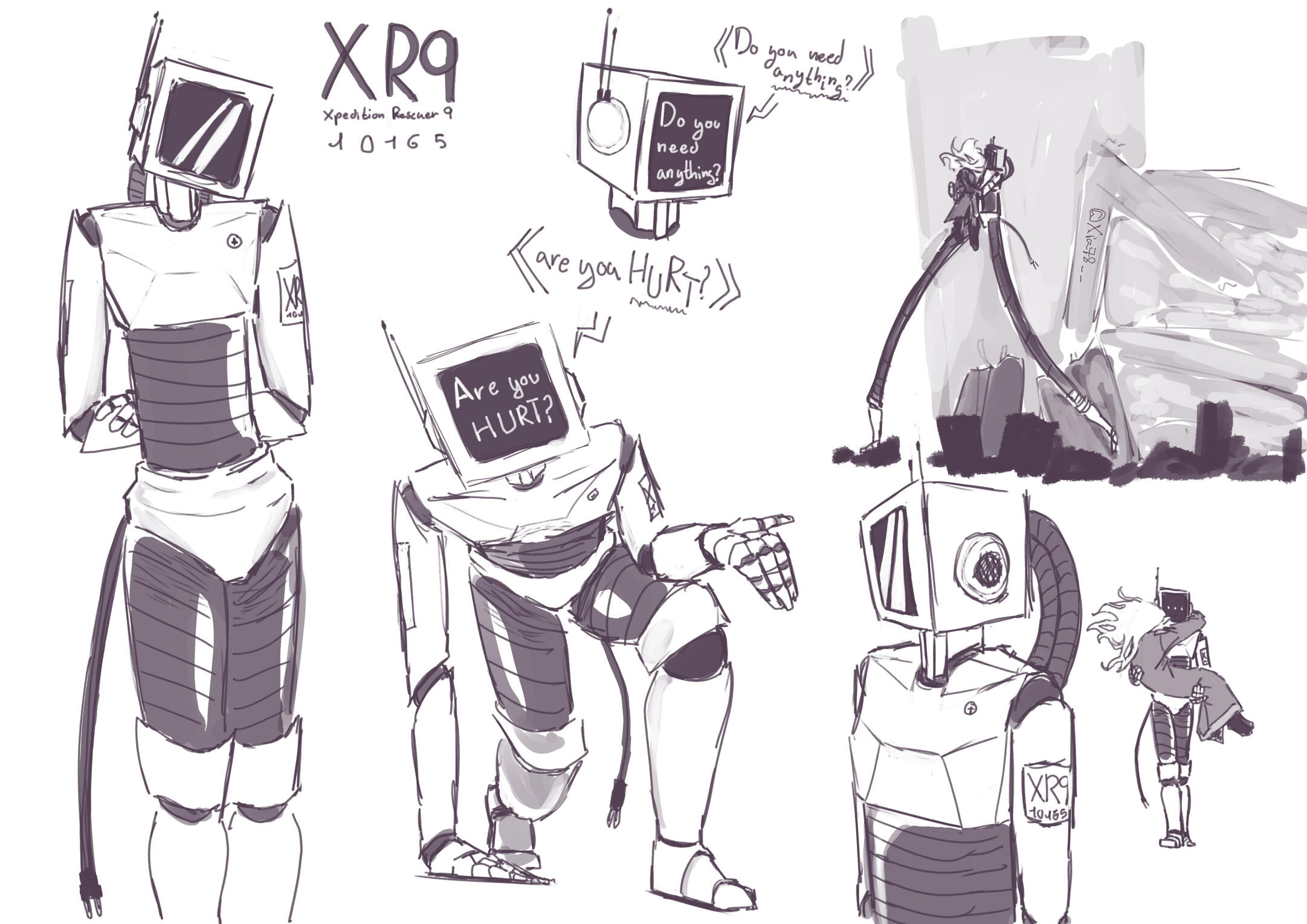 XR9 - Xpedition Rescuer 9-10165 // Xara | Robot Rescatist