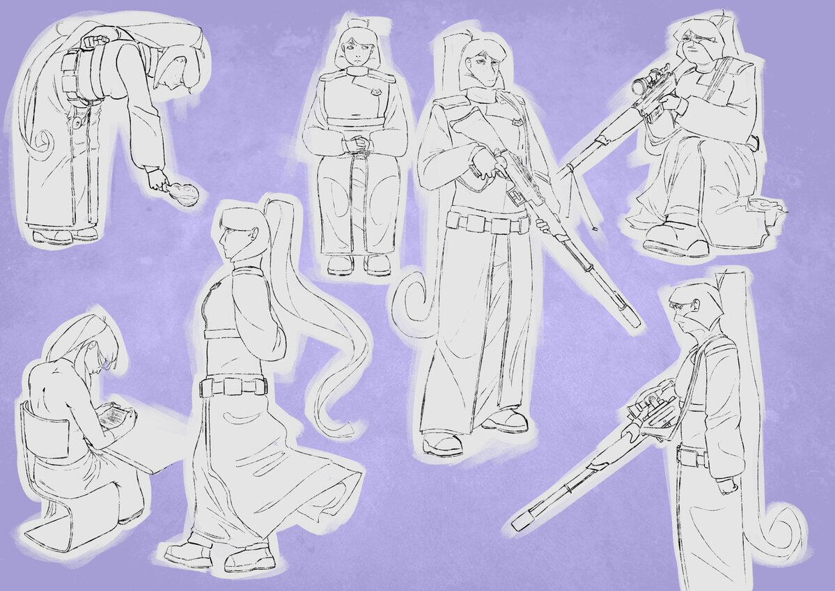 Sveta Häyhä | Poses